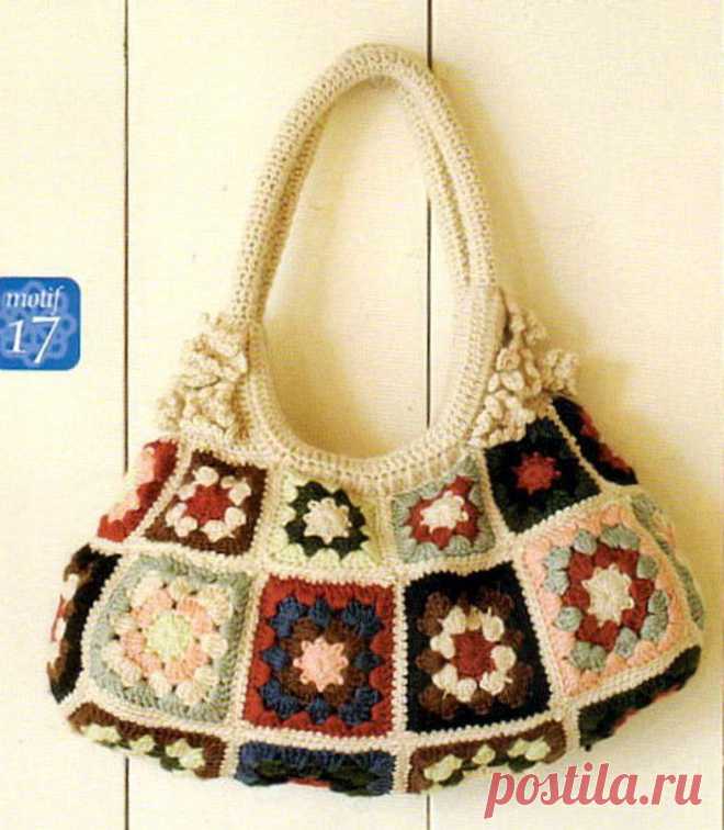 Сумки крючком схемы описание. Вязаные сумки крючком схемы |