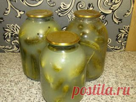 Вкусный Огород: Заготовки из огурцов на зиму