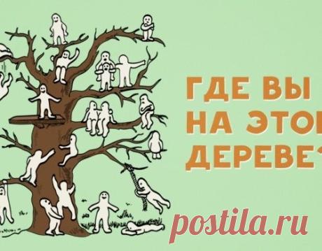 Где вы на этом дереве? Короткий психологический тест