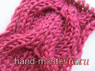 Узор "Кулечки" (вязание спицами, мастер-класс)