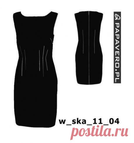 Готов &quot;выбить&quot; - простейший платье с лодкой