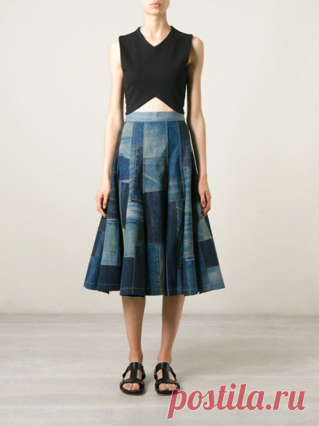 Юбка из джинсов, от Junya Watanabe, №2