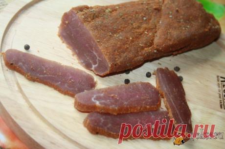 Быстрый рецепт вяленого мяса фото рецепт приготовления