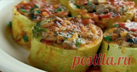 Вкуснятина от турецкого шеф-повара. Вроде обычные кабачки, но как грамотно подобрана начинка!