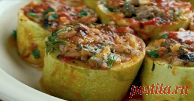 Вкуснятина от турецкого шеф-повара. Вроде обычные кабачки, но как грамотно подобрана начинка!