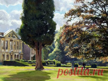 Англия... Художник Peter Barker (Питер Баркер (р.1954)).