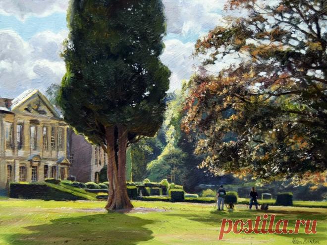 Англия... Художник Peter Barker (Питер Баркер (р.1954)).