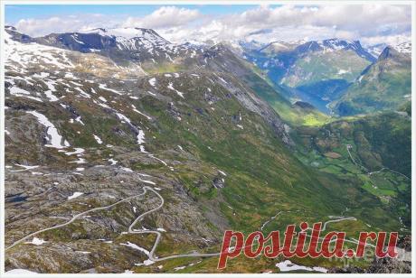 Горные дороги Норвегии | Города и страны