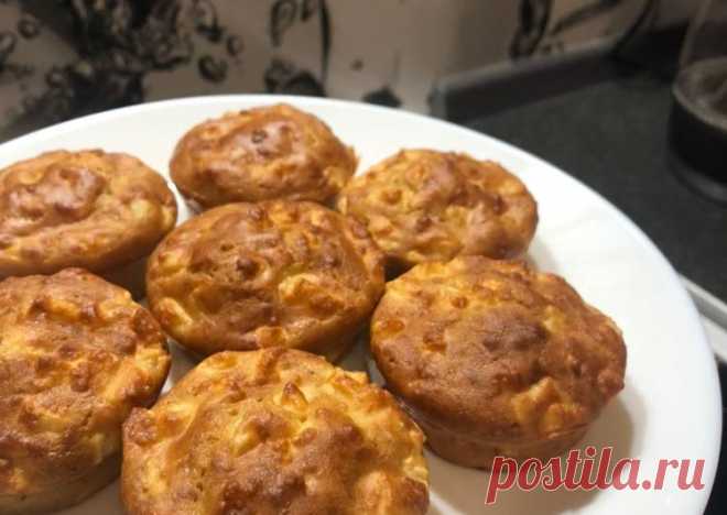 ПП кексы с яблоком и корицей - пошаговый рецепт с фото. Автор рецепта Александра . - Cookpad