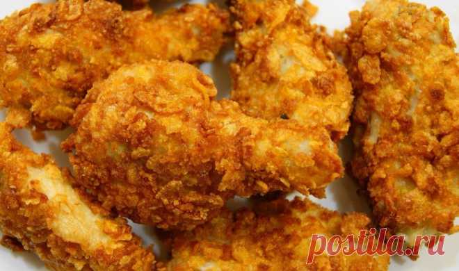 Как приготовить крылышки а-ля kfc - рецепт, ингридиенты и фотографии