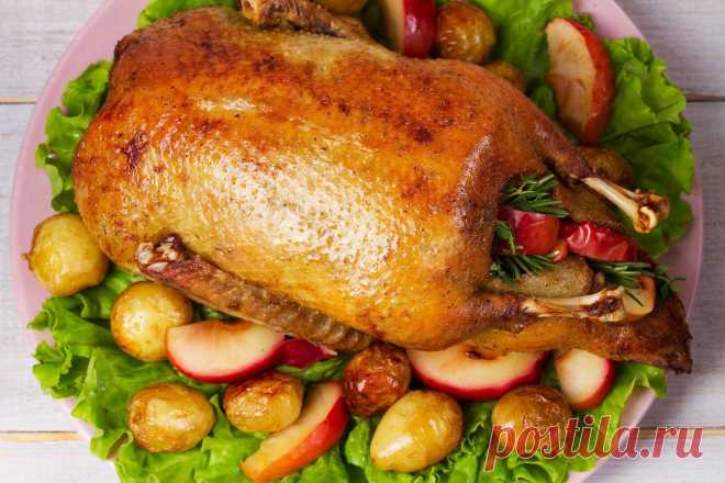 Как быстро и вкусно приготовить гуся целиком или кусочками: 10 проверенных рецептов | Леди Mail.ru | Дзен