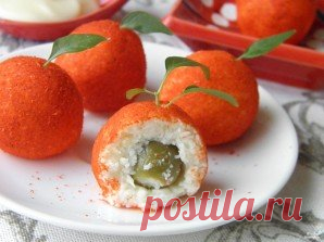 Плавленый сыр с чесноком 