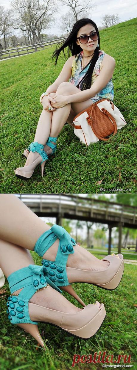 Чтобы туфли не "слетали" / Обувь / Модный сайт о стильной переделке одежды и интерьера