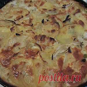 Запеченный картофель с сельдью рецепт – основные блюда