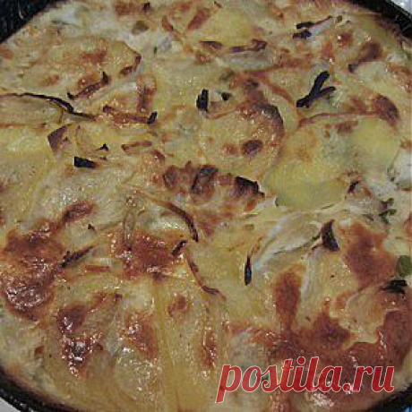 Запеченный картофель с сельдью рецепт – основные блюда