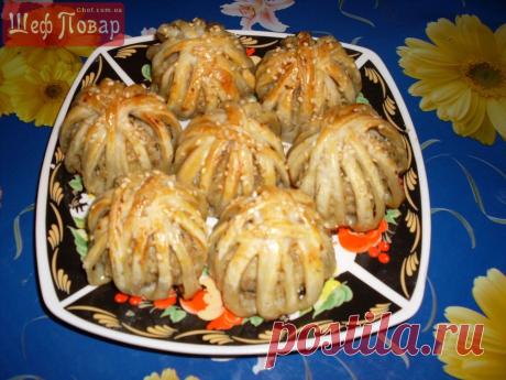 "Клубочки" / Мясные блюда / Рецепты / Шеф-повар – простые и вкусные кулинарные рецепты, фото-рецепты, видео-рецепты