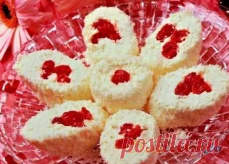 Вкусный Новогдний десерт «Белоснежка»