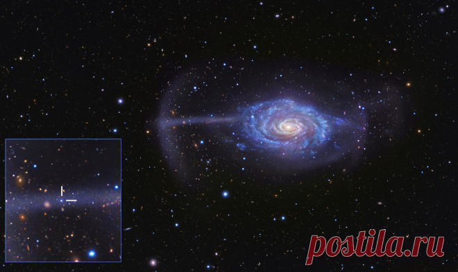 NGC 4651: The Umbrella Galaxy