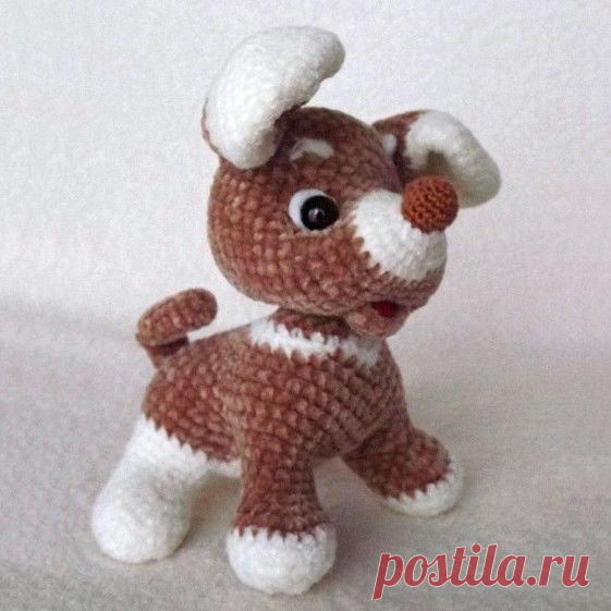 Вяжем амигуруми собаку с эмоциями: мастер-класс

Вязаная собачка, которая станет лучшим другом для игр и развлечений.