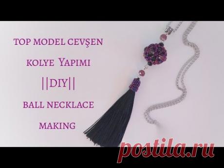 Изготовление ожерелья Cevşen | / Top Model | / # DIY / / Ball Necklace Making ||