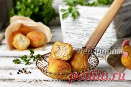 Картофельные крокеты с куриным фаршем рецепт с фото, как приготовить на Webspoon.ru
