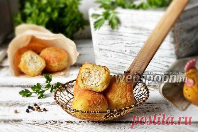 Картофельные крокеты с куриным фаршем рецепт с фото, как приготовить на Webspoon.ru