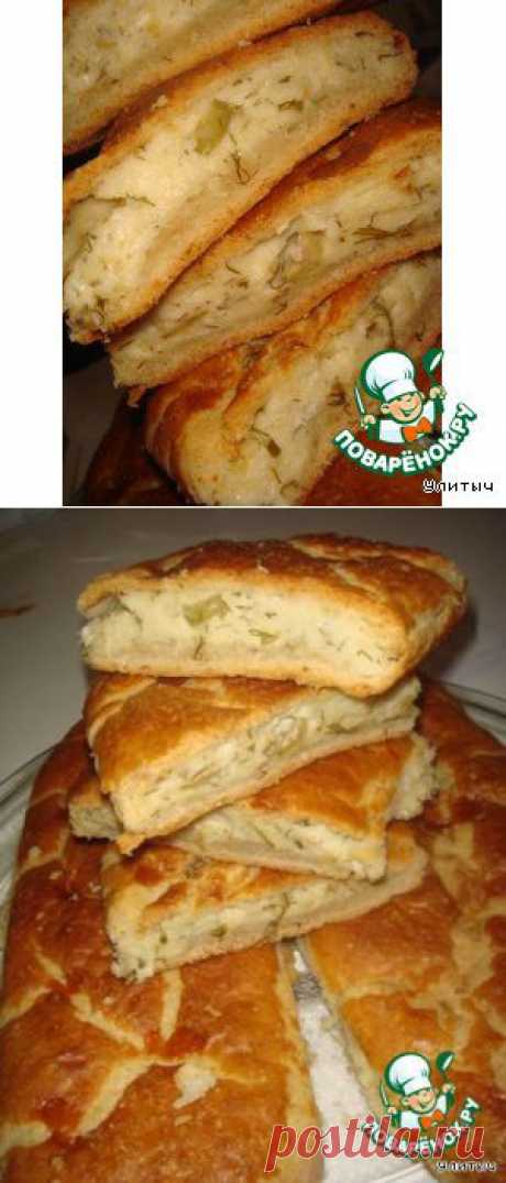Нежный сырный пирог - кулинарный рецепт