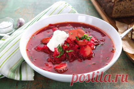 10 борщей без мяса, от которых все будут в восторге