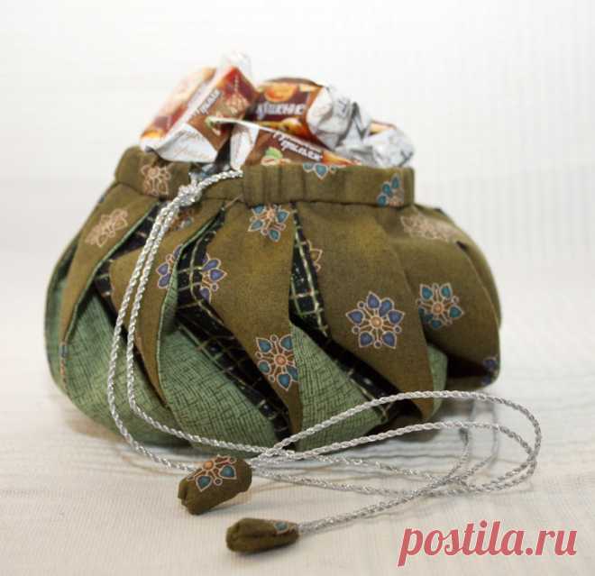 Сумочка омияге из лоскутов — Рукоделие
