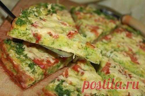 Кабачковая пицца
