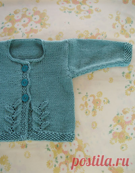 Детский кардиган Provence Baby Cardigan от CEY(Classic Elite Yarns)!