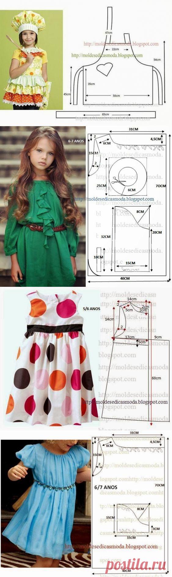 Моделирование детской одежды.