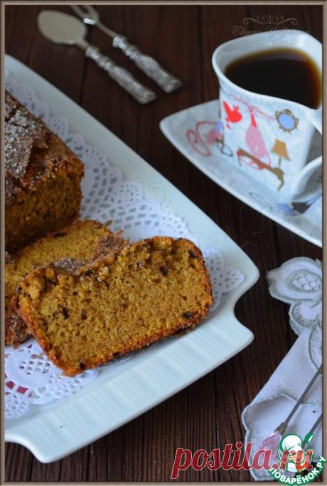 Тыквенно-кофейный кекс – кулинарный рецепт