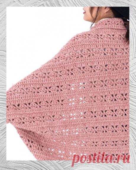 Сэкономить деньги, время, нервы при вязании удивительного жакета - накидки крючком можно и нужно | Вязание крючком Елена Ермина | Дзен