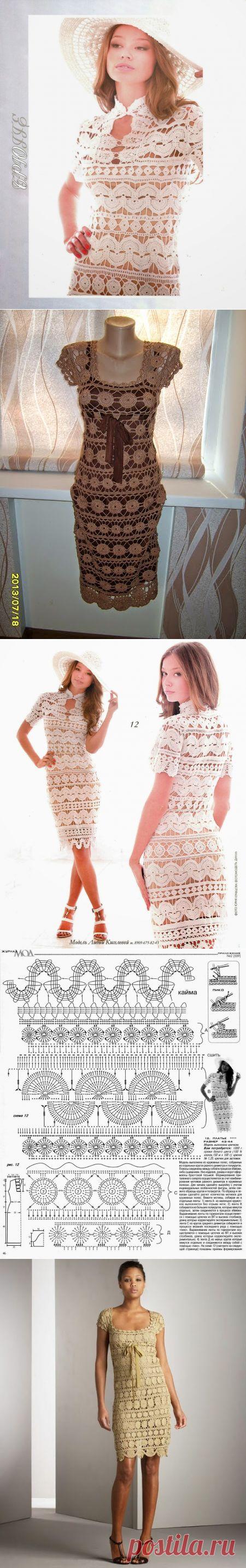 Irish crochet &: Монетки