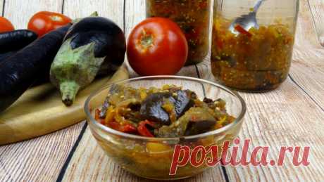 Лечо из баклажанов и перца на зиму - Простые рецепты Овкусе.ру