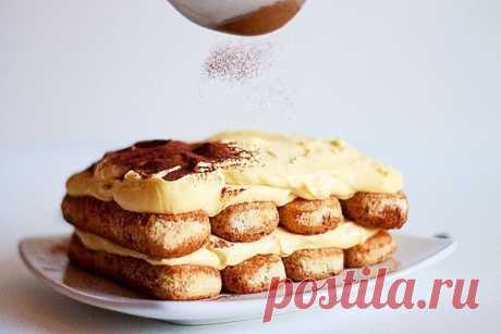 Как приготовить классический тирамису. - рецепт, ингредиенты и фотографии