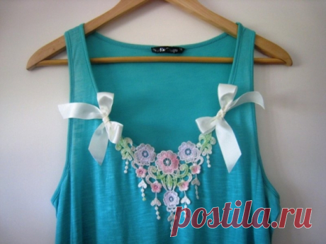 Наивный декор - 3 идеи для маек / Декор / ВТОРАЯ УЛИЦА