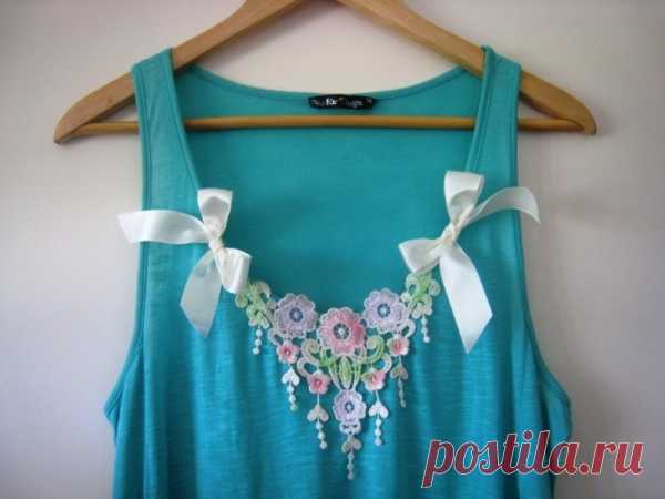 Наивный декор - 3 идеи для маек / Декор / ВТОРАЯ УЛИЦА