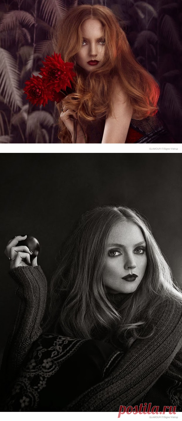 Лили Коул (Lily Cole) появилась в фотосессии в Glamour Italia. Над фотосессией работал Сигне Вилструп (Signe Vilstrup)
