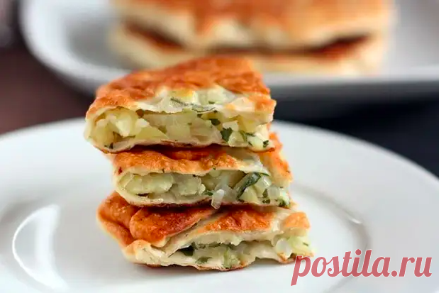 Плацинды с картошкой