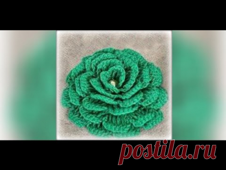 Как связать цветок крючком для начинающих. Crochet flowersмне подходит