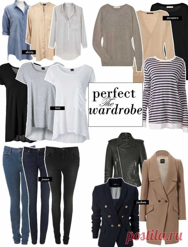 (1) 5-piece-french-wardrobe | capsule | Базовый Гардероб, Минималистский Гардероб и Шкафы