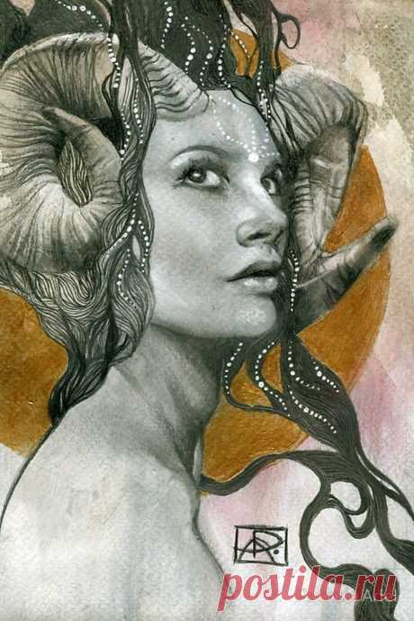 &gt; Ты тихонько взмахнёшь ресницами... ~ Художник Patricia Ariel