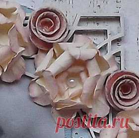 Live The Dream: Paper Rose Tutorial