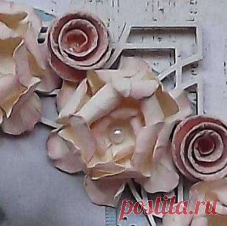 Live The Dream: Paper Rose Tutorial