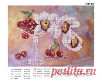 Купить Схему для вышивки бисером Вишню в бокале оптом и в розницу в Хмельницком и Украине Купить Схему для вышивки бисером Вишню в бокале всего за 23 грн. в Хмельницком. Красивая заготовка для вышивания, удобна и проста в использовании  от интернет-магазина  