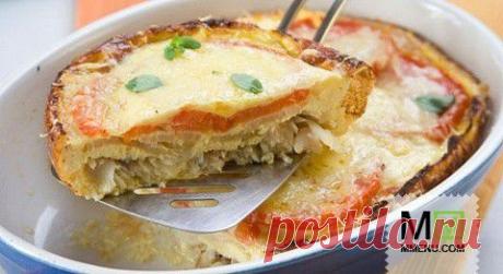Рыба по–охотски - кулинарный рецепт. Миллион Меню