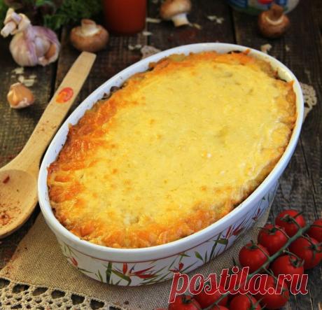 картофельная запеканка с сыром