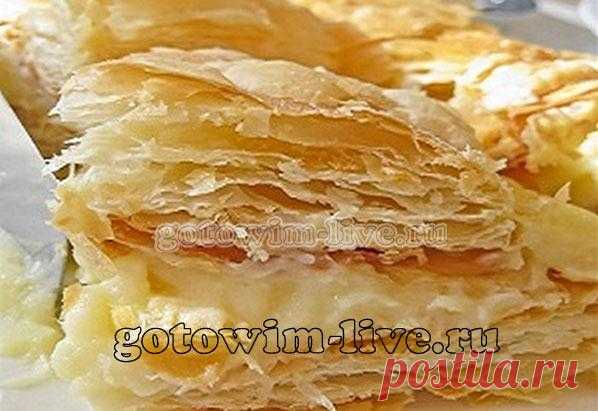 Вкусное слоеное тесто за 10 минут - gotowim-live.ru Вкусное слоеное тесто всегда нужно хозяйке, чтобы приготовить и печенье, и торты, и несладкие пирожки. Предлагаем очень оригинальный и быстрый рецепт теста на кефире (сметане, простокваше). Готовится всего...